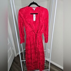 Topshop Scarlet Wrap Dress